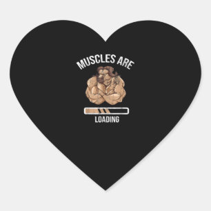 Geschiktheid Spierladingsbullock Ox Sport Gym Hart Sticker