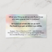 Geschiktheid Visitekaartje (Achterkant)