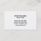 GESCHIKTHEID - Visitekaartjes (Achterkant)