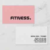 Geschiktheid - Visitekaartjes (Voorkant / Achterkant)