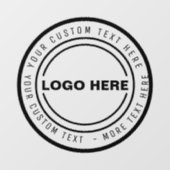 GESCHIKTHEID VOOR GESCHIKTE LOGO RAAMSTICKER (Vel)