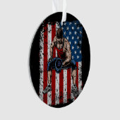 Geschiktheid voor gewichtlifter ornament (voorkant)