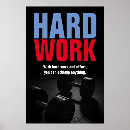 Geschiktheid voor hard werken, poster (Voorkant)