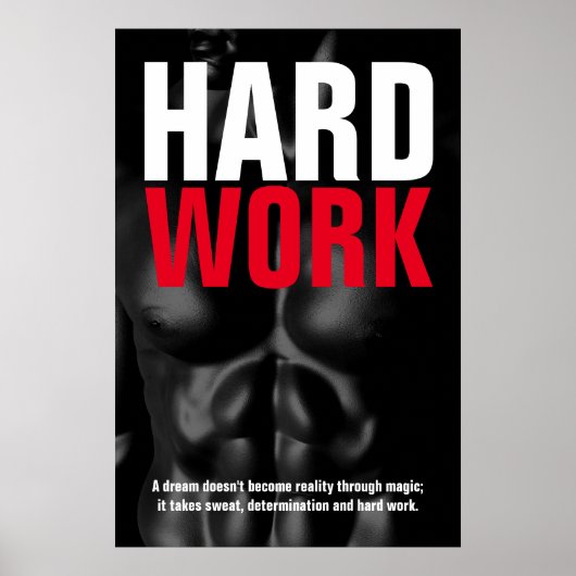 Geschiktheid voor hard werken, poster (Voorkant)