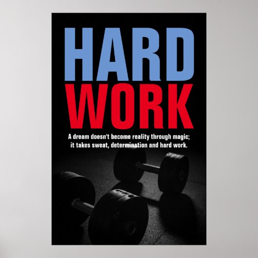 Geschiktheid voor hard werken, poster (Voorkant)