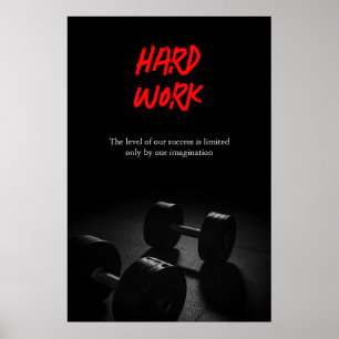 Geschiktheid voor training voor hard werken poster