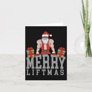 Geschiktheid voor workout Bodybuilding-kerstmis Me Kaart