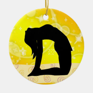Geschiktheid! Yoga - SRF Keramisch Ornament