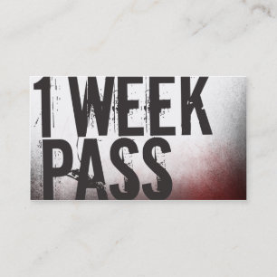 Geschiktheidsklasse Visitekaartje één week