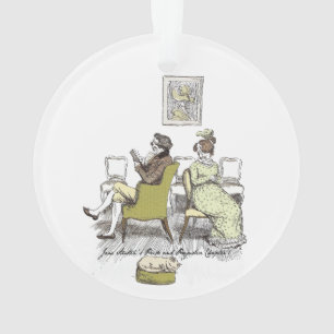Geschil in vexing - Jane Austen Pride & Prejudice Ornament