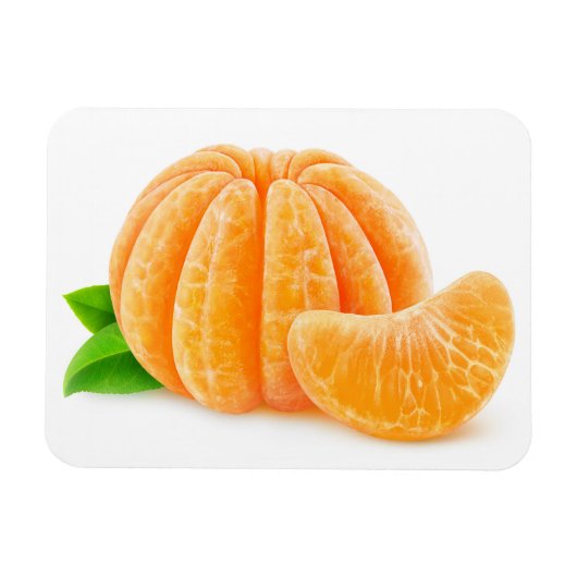 Geschilde tangerine magneet (Horizontaal)