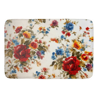 Geschilderd Еlegant & Delicate Kleurrijke Zomerblo Badmat