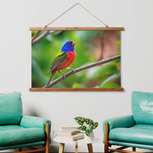 Geschilderd Bunting Wall Tapestry Hangend Wandkleed (Woonkamer)