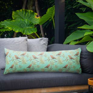  geschilderd Europees Robin vogelpatroon Lichaamskussen