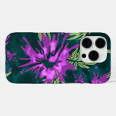 Geschilderd Hibiscus Hawaïaans Bloemviolet Case-Mate iPhone Case (Achterkant (horizontaal))
