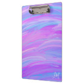 Geschilderd Kleuren Gepersonaliseerd Klembord (Links)