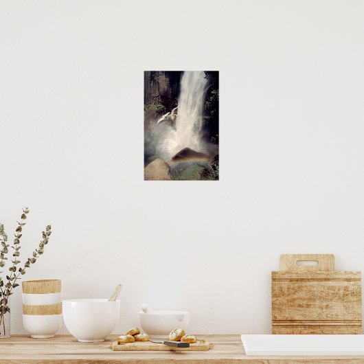 Geschilderd met Angels' vleugels Poster (Keuken)