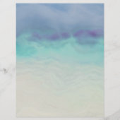 Geschilderd Ocean Border Paper (Achterkant)