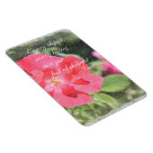 Geschilderd Roos Bloementuin Rumi Quote Magnet Magneet (Rechterzijde)