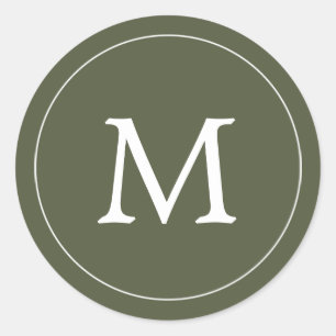 Geschilderd  Roos Boho bruiloft Ronde Sticker