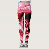 GESCHILDERD ROOS LOKAAL MEISJE LEGGINGS (Voorkant)