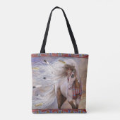 Geschilderd Sky Tas (Achterkant)