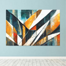 Geschilderde abstracte kunst aardetoon