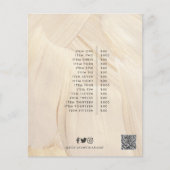 Geschilderde Abstracte Natuurlijke Elegante Neutra Flyer (Voorkant)