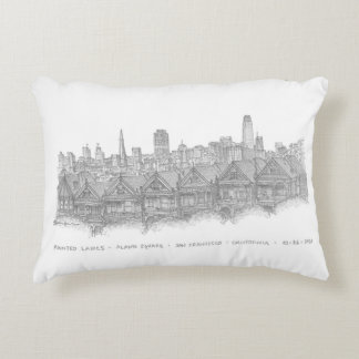 Geschilderde dames, San Francisco, Verenigde State Accent Kussen