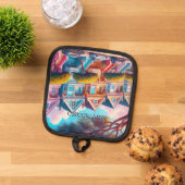 Geschilderde dames Victoriaans San Francisco Souve Pannenlap (Top down)