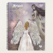 Geschilderde engel en Mauve Fairy Planner (Voorkant)