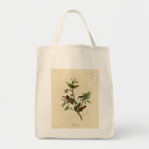 Geschilderde Finch (Bunting) Audubon's vogels in A Tote Bag