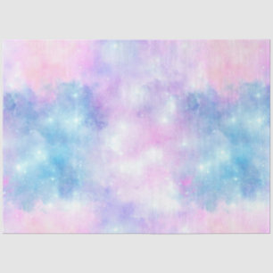 Geschilderde Galaxy Serie Ontwerp 4 Tissuepapier