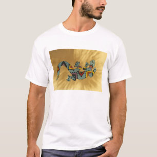 Geschilderde gekkohagedis op muur, Tucson, Arizona T-shirt