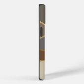 Geschilderde heuvels monogrammed Case-Mate iPhone case (Achterkant / Rechts)