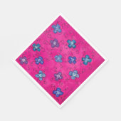 Geschilderde Hydrangea Bloesems Party servetten (Hoek)