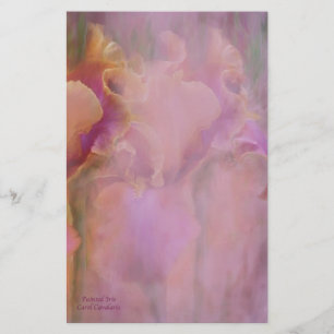 Geschilderde Iris Stationery Briefpapier