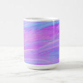 Geschilderde kleuren gepersonaliseerde mok (Center)