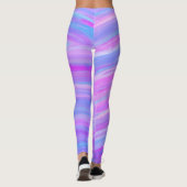 Geschilderde Kleuren Leggings (Achterkant)