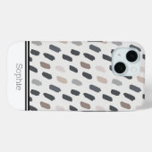 Geschilderde plussen op maat Case-Mate iPhone case (Achterkant (horizontaal))
