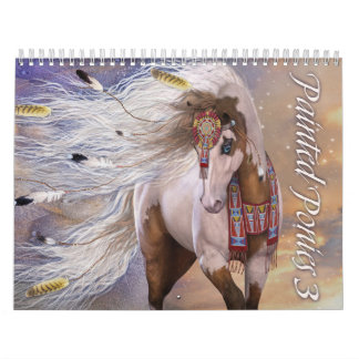 Geschilderde pony's III Kalender