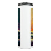 Geschilderde slokboot thermische trommel thermosbeker (Achterkant)