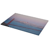 Geschilderde stad snijplank (Hoek)