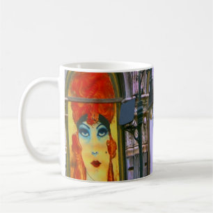 Geschilderde vensters ~ koffiemok