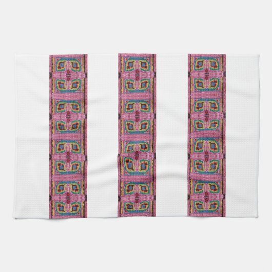 Geschirrtuch mit Omas Besticken Theedoek (Horizontaal)