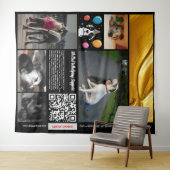 Geschoolde hulp bij werpen wandkleed (In Situ (horizontaal))