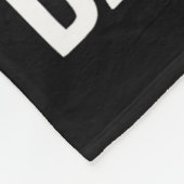 Geschopt door mijn dochter Funny Voetbal Vader Fleece Deken (Hoek)