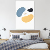 Geschorsteld tussen stilte canvas afdruk (Insitu (Slaapkamer))