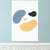 Geschorsteld tussen stilte canvas afdruk (Insitu (Houten vloer))