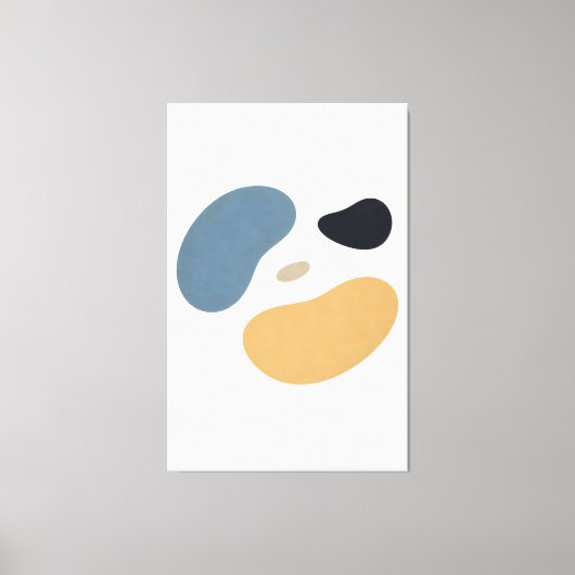 Geschorsteld tussen stilte canvas afdruk (Voorkant)